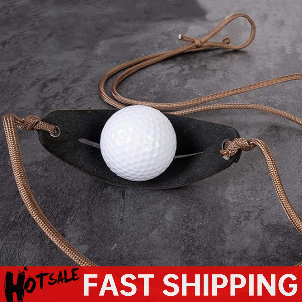 Outdoor Hunting Launcher - Fronde de berger en cuir faite