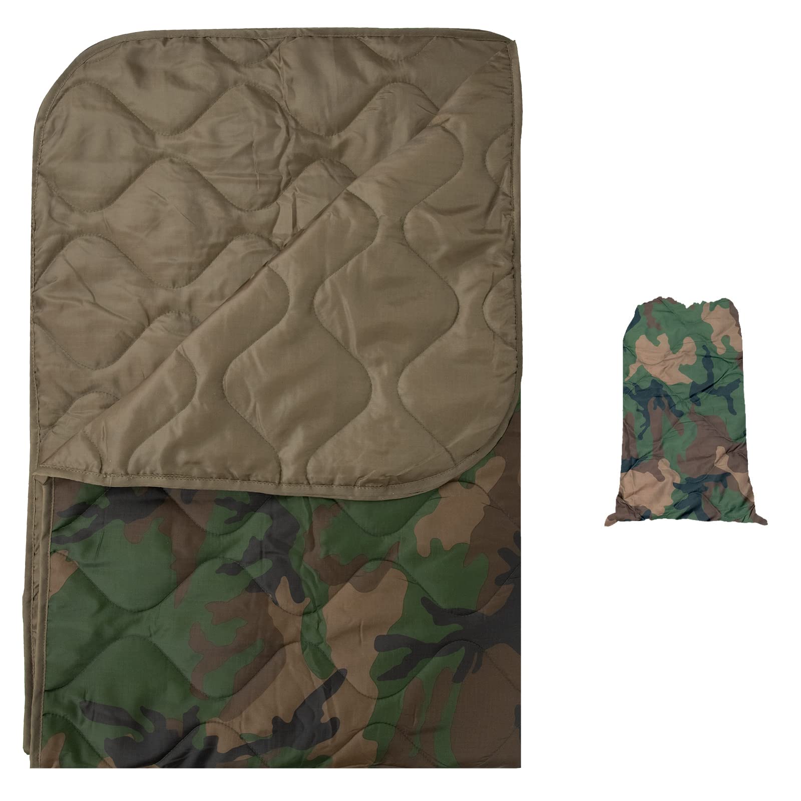 Outdoor Hunting Blanket - WELEAD CAMO WOOBIE-Couette de Camping Ultralégère,