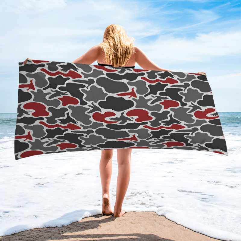 Outdoor Hunting Blanket - Grande serviette de plage réaliste à
