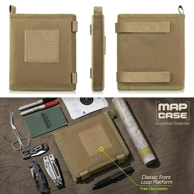 Outdoor Hunting Maps - Étui Oxford MapHolder, pochette pliable pour
