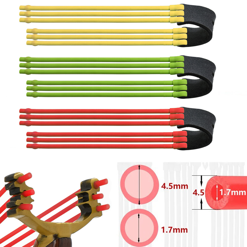 Outdoor Hunting Launcher - Bandes de caoutchouc spéciales pour frondes
