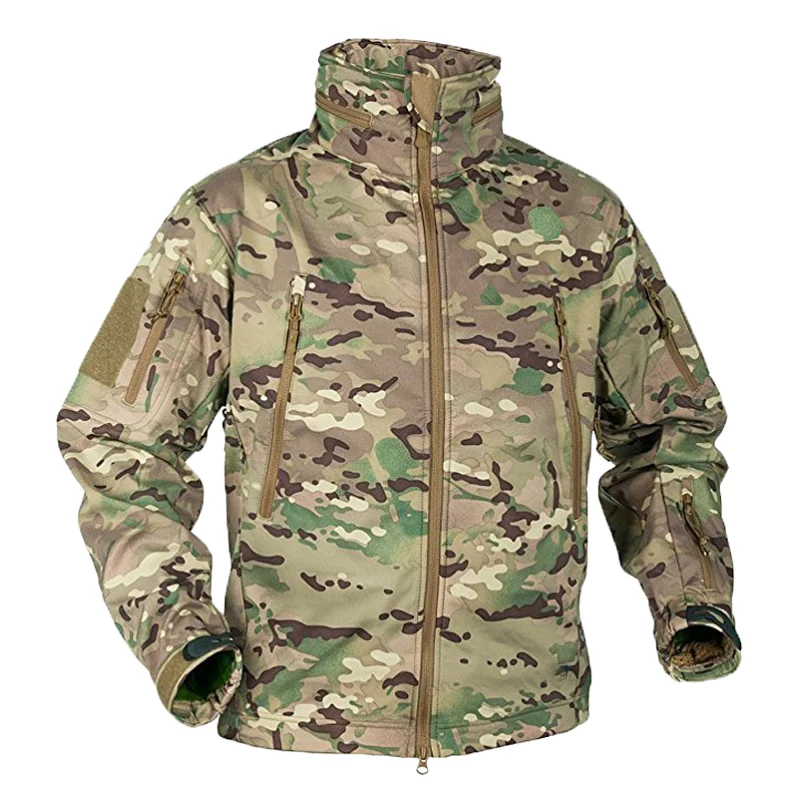 Outdoor Hunting Fleece - Vestes polaires Softshell pour hommes, imperméables,