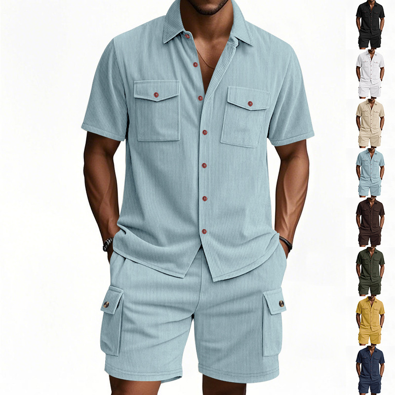 Outdoor Hunting Outfit - Ensemble deux pièces en velours côtelé