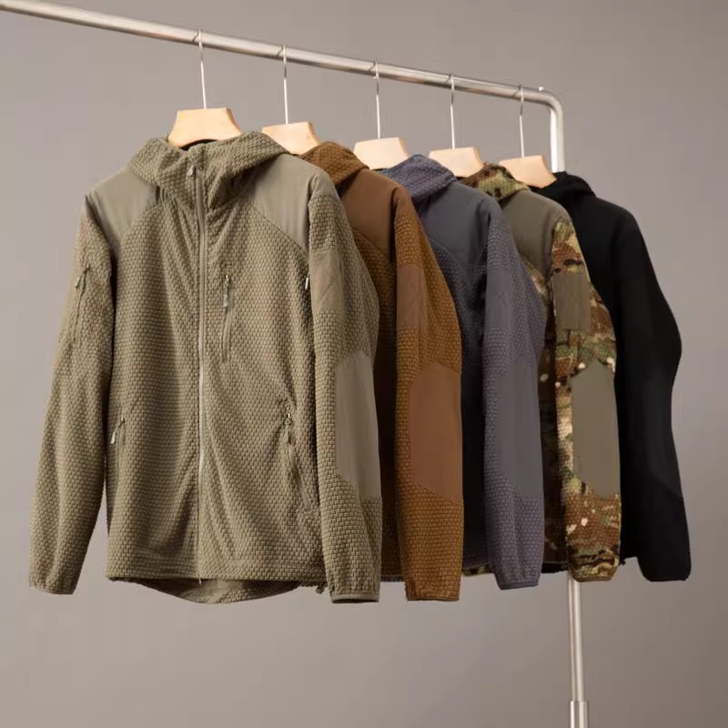 Outdoor Hunting Events - Veste polaire tactique camouflage pour couple,