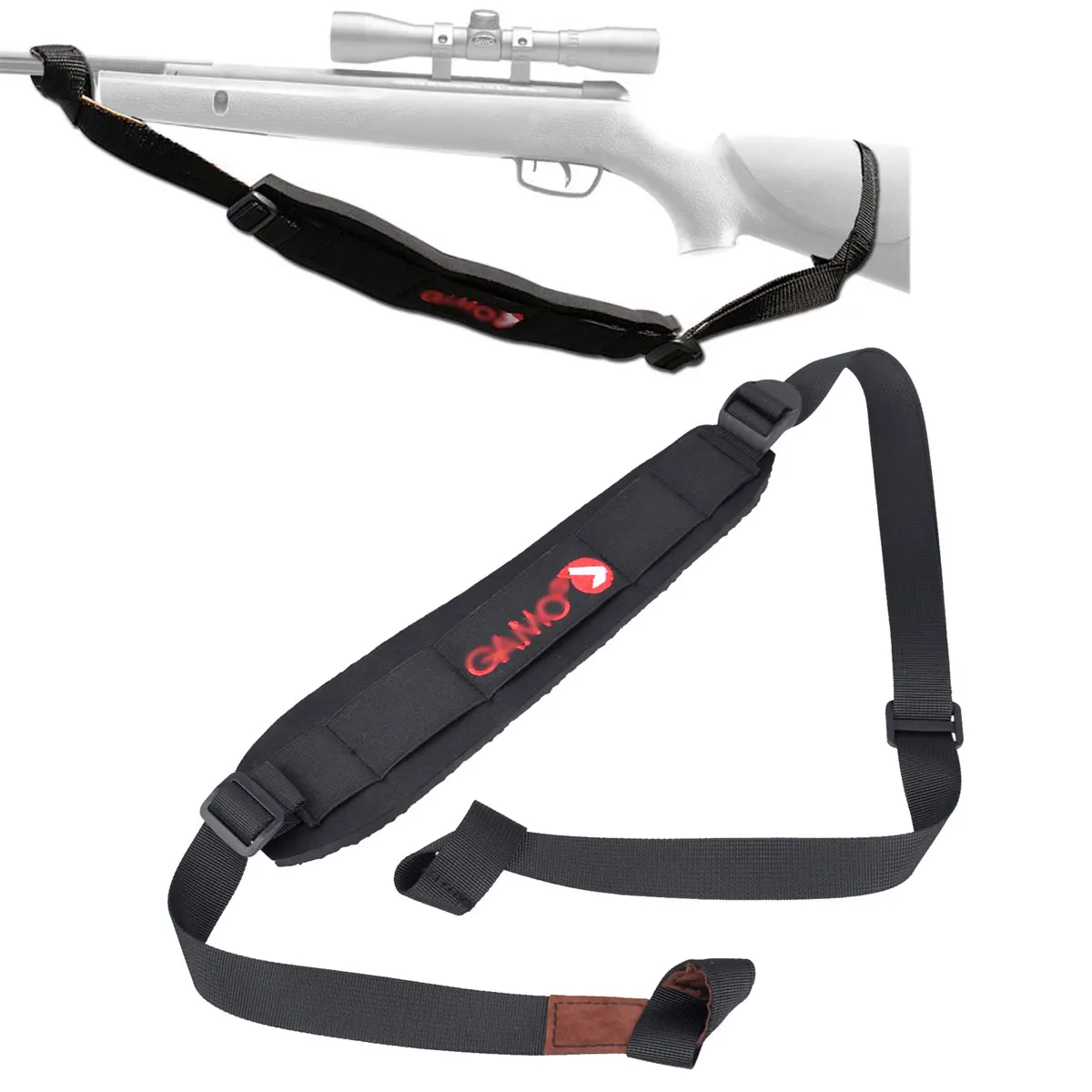 Rifle Sling Swivel - Tactique Gamo pistolet fronde copain antidérapant