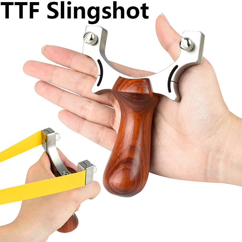 Outdoor Hunting Launcher - TTF fronde 304 acier inoxydable fronde