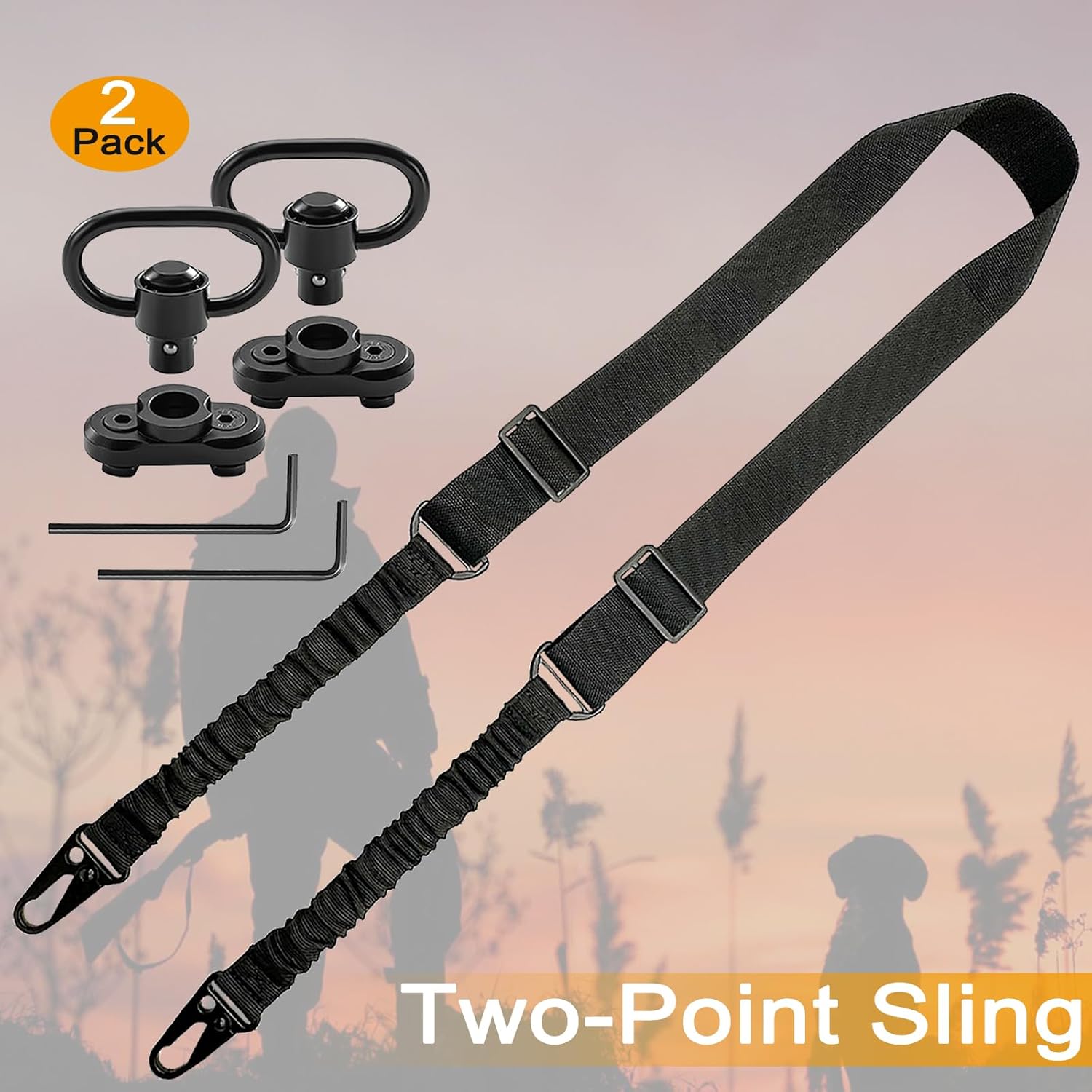 Rifle Sling Swivel - Élingue pour fusil QD à 2