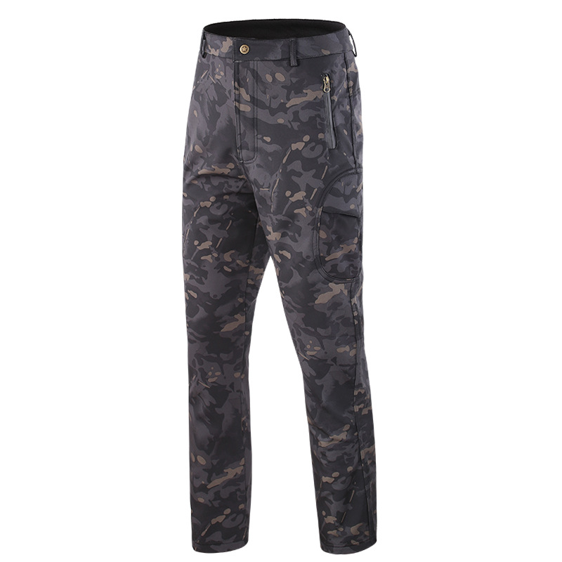 Outdoor Hunting Fleece - Pantalon de chasse coupe-vent imperméable, Soft