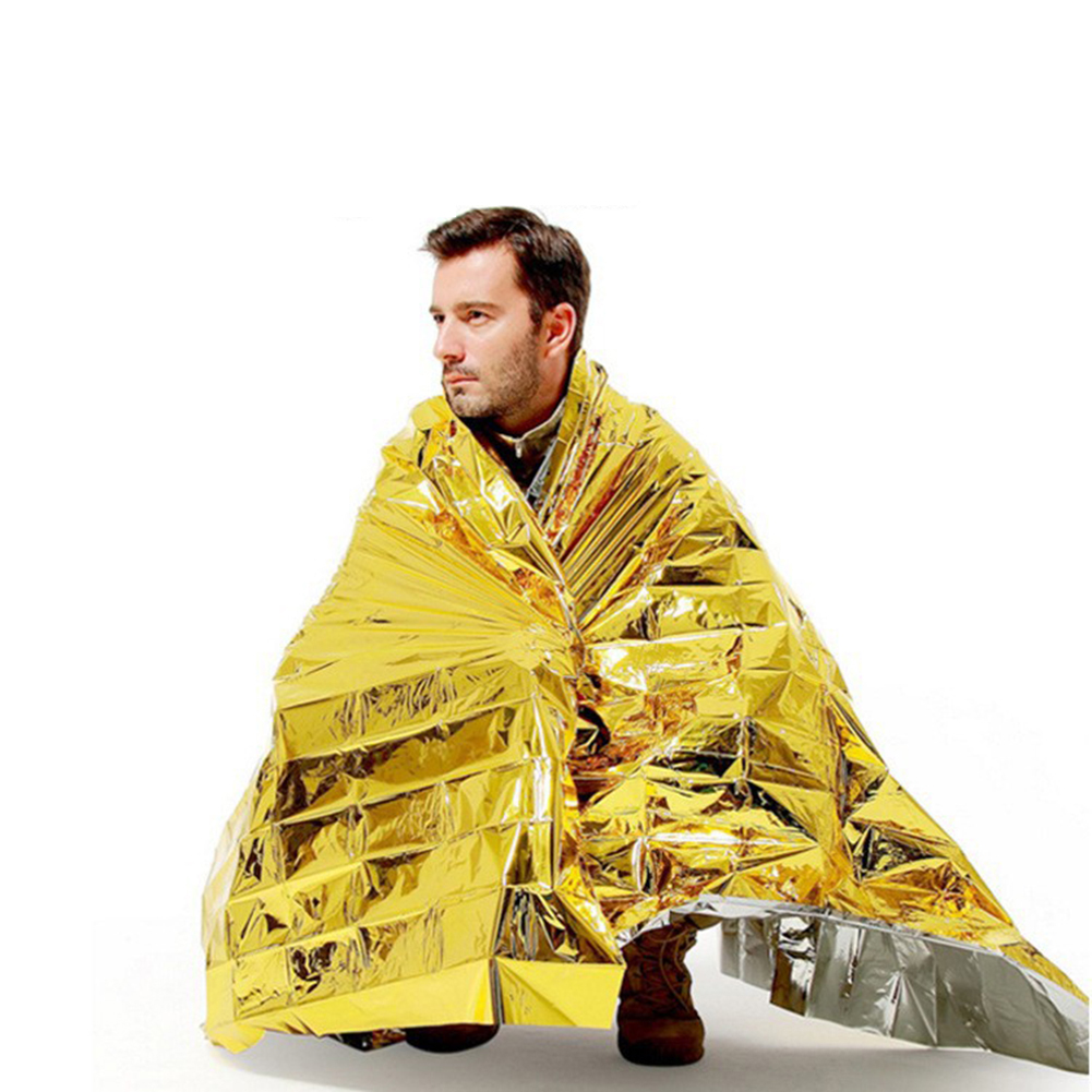 Outdoor Hunting Blanket - Couverture de survie en feuille d'aluminium
