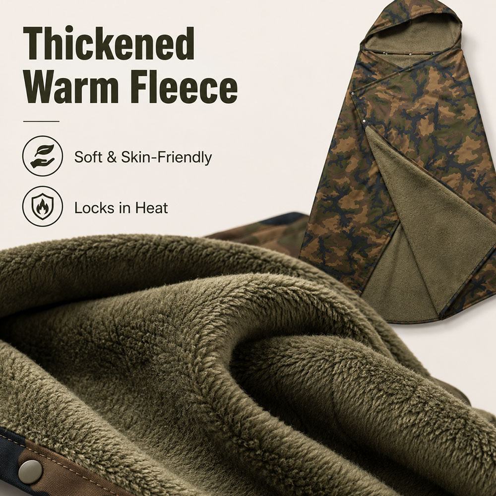 Couverture polaire tactique ca - Outdoor Hunting Blanket avis et prix