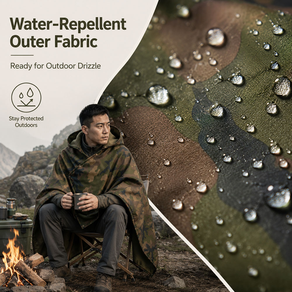 Couverture polaire tactique ca - Outdoor Hunting Blanket avis et prix
