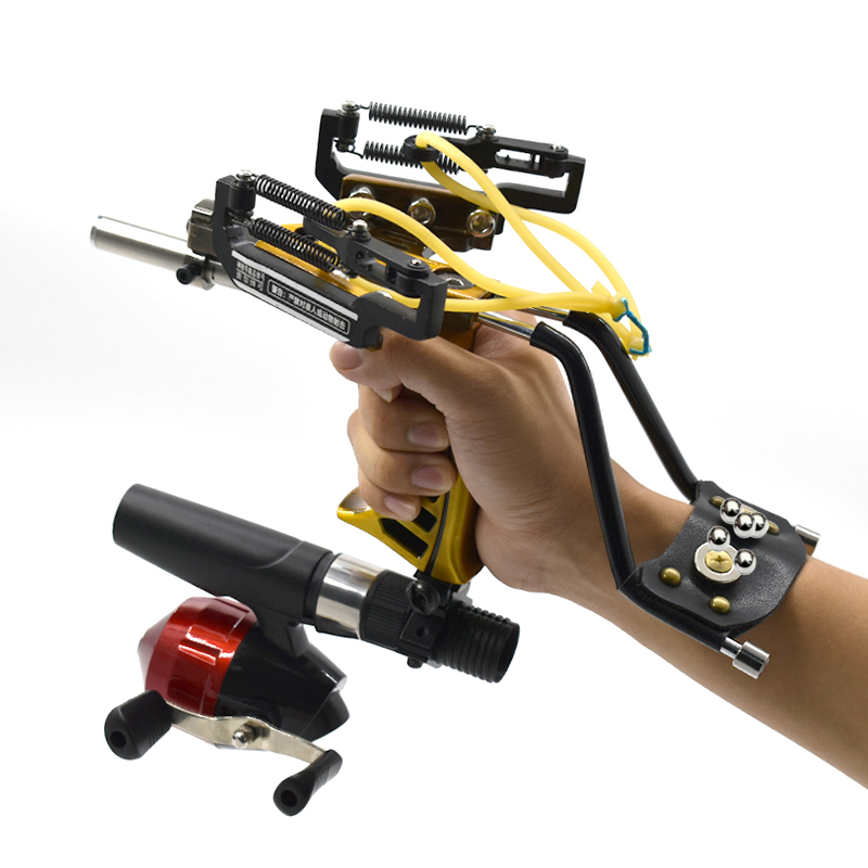 Fronde en métal à main amélior - Outdoor Hunting Launcher avis et prix