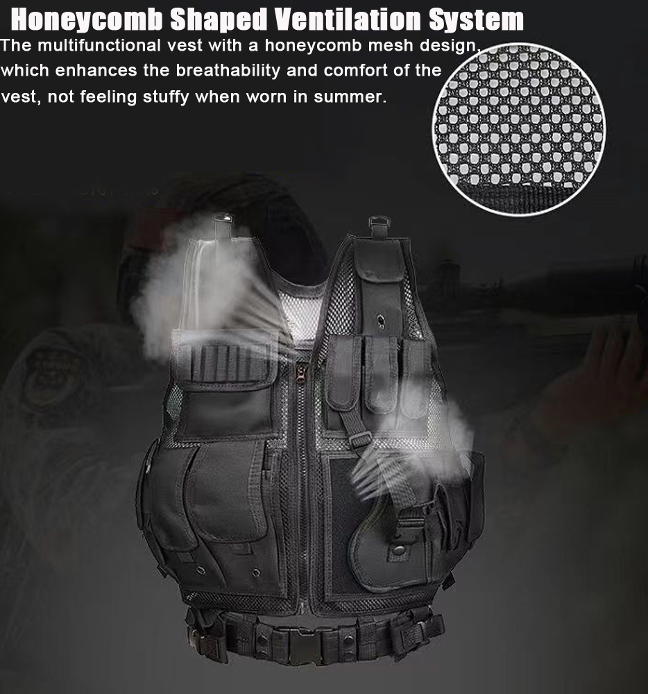 Gilet tactique Molle réglable, - Outdoor Hunting Fleece avis et prix