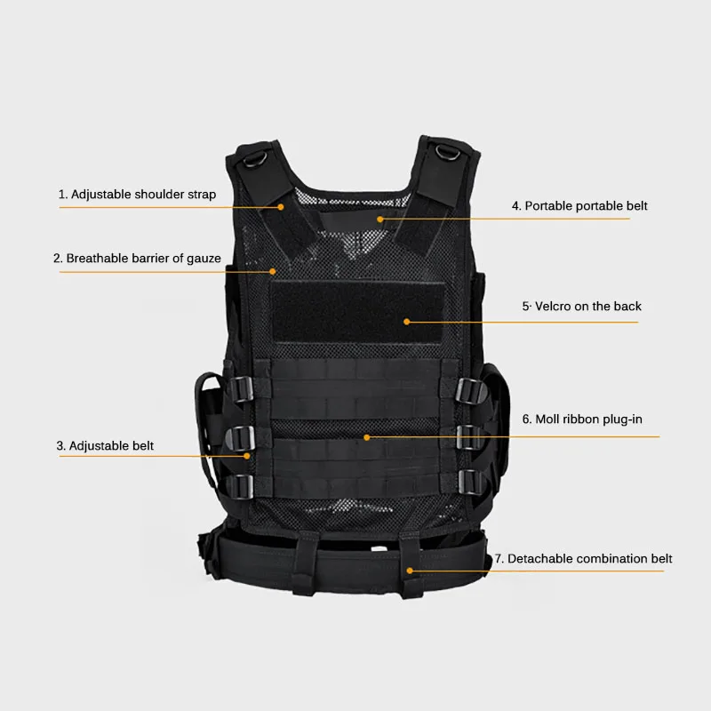 Gilet tactique Molle réglable, - Outdoor Hunting Fleece avis et prix
