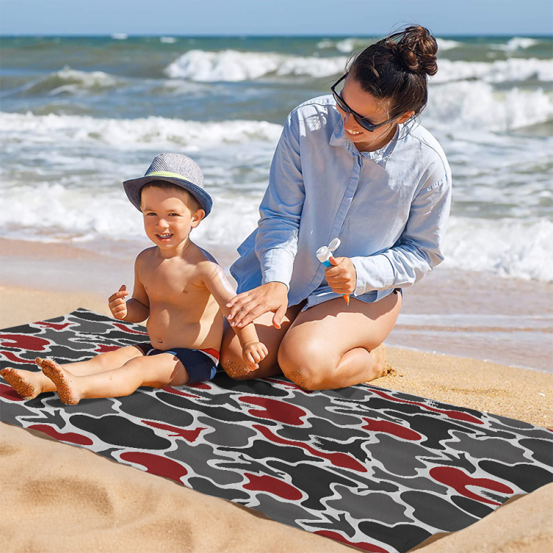 Grande serviette de plage réal - Outdoor Hunting Blanket avis et prix