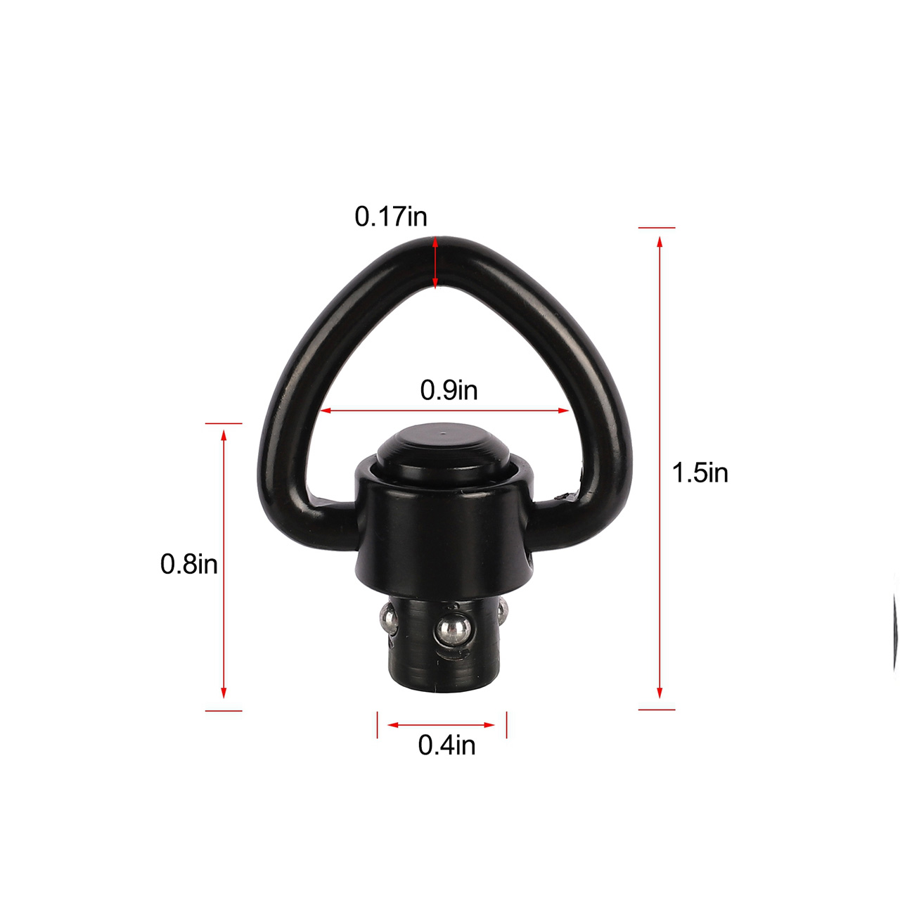 Bouton poussoir pour fusil, 2  - Rifle Sling Swivel avis et prix
