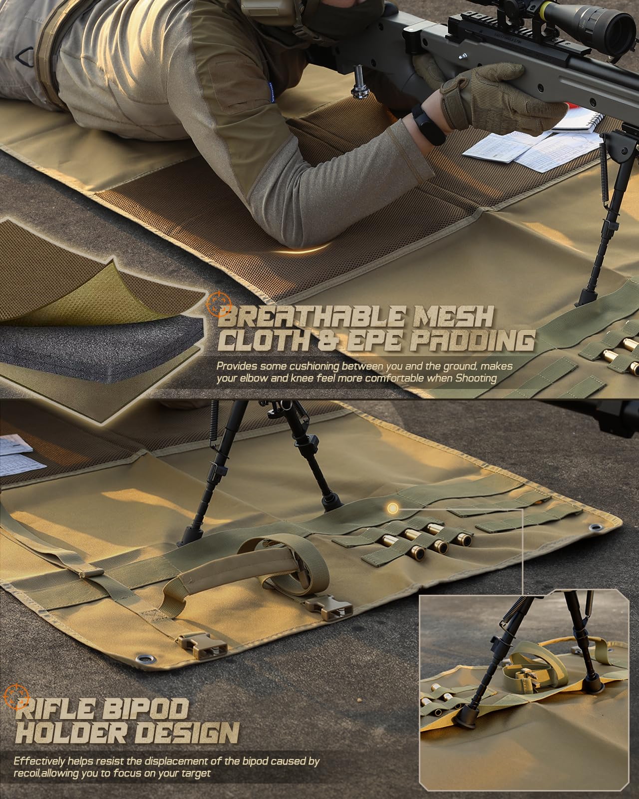 Tapis de tir actif, couverture - Outdoor Hunting Blanket avis et prix