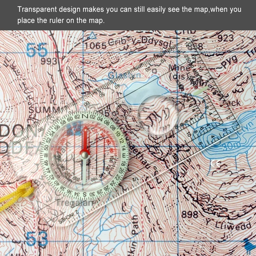 Boussole de navigation, règle  - Outdoor Hunting Maps avis et prix