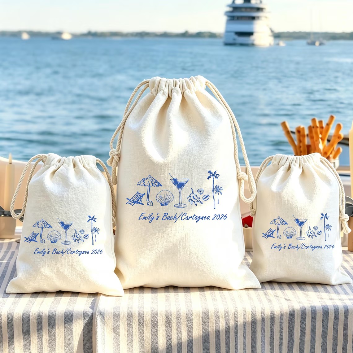 20 sacs à cordon personnalisés - Outdoor Hunting Events avis et prix