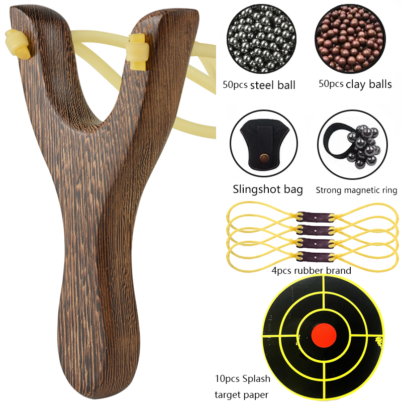 Tirs de SlTrinity en bois trad - Outdoor Hunting Launcher avis et prix
