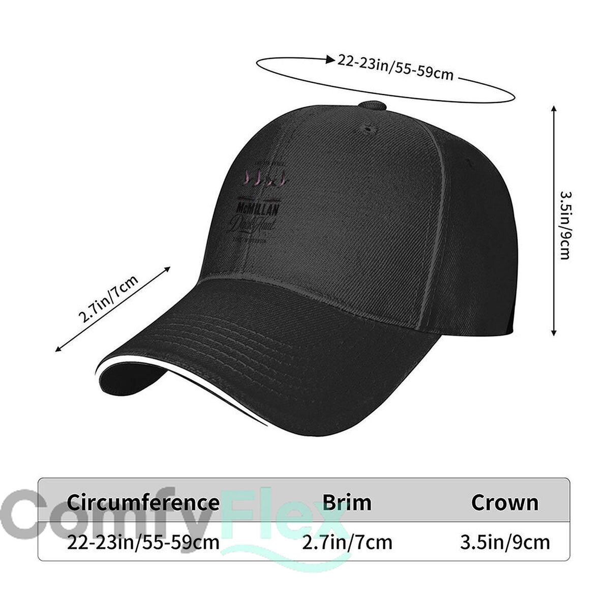 Casquette de baseball McMillan - Outdoor Hunting Events avis et prix